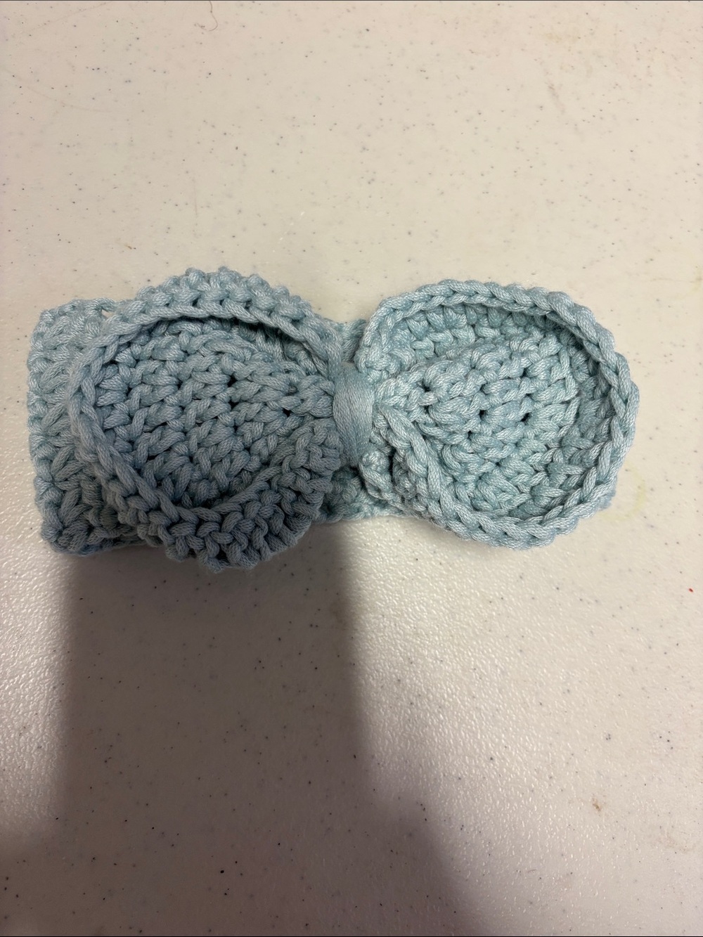 Hand knitted headband
